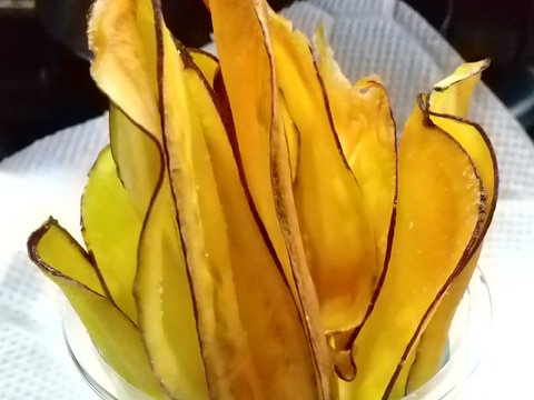 観光地に売ってるようなさつまいもチップス!